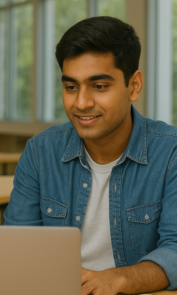 Library Study Session in Natural Light